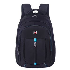 Men's Oxford Cloth Casual Academy-Style Multi-Functional Backpacks