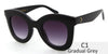 Women Classic Retro Oversized Cat Eye Sunglasses Luxury Brand Designer Eyewear