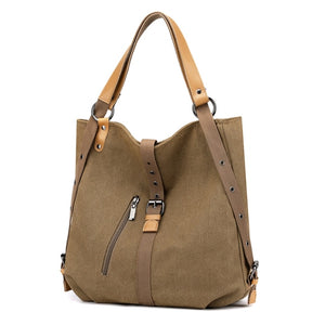 Women's Casual Canvas Backpacks/Shoulder Bags