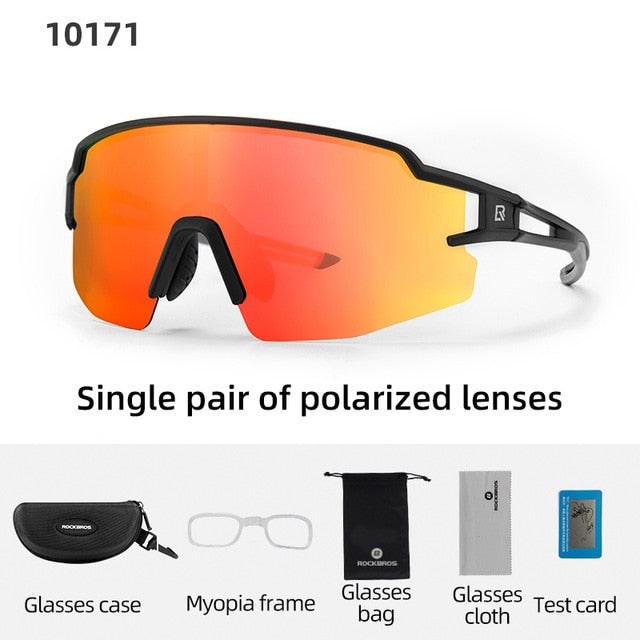 Lunettes de soleil unisexe UV400 photochromiques légères pour vélo de montagne