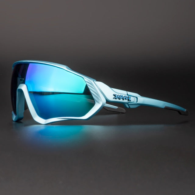 Lunettes de soleil unisexes VTT polarisées photochromiques UV400, pour l'extérieur, la conduite avec un cadre léger conçu