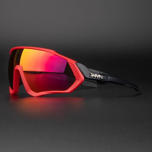 Lunettes de soleil unisexes VTT polarisées photochromiques UV400, pour l'extérieur, la conduite avec un cadre léger conçu