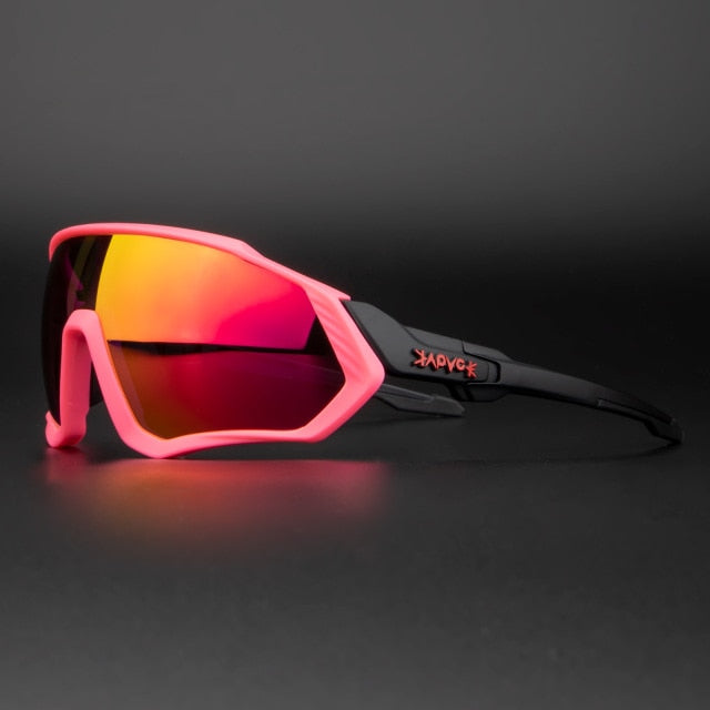 Lunettes de soleil unisexes VTT polarisées photochromiques UV400, pour l'extérieur, la conduite avec un cadre léger conçu