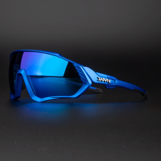 Lunettes de soleil unisexes VTT polarisées photochromiques UV400, pour l'extérieur, la conduite avec un cadre léger conçu