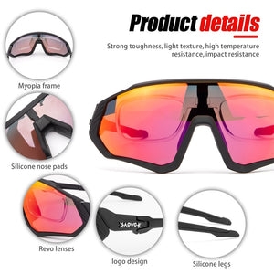 Unisex MTB Polarized Photochromic Cycling UV400 Sunglasses, for Outdoor, Driving With Lightweight Designed Framed