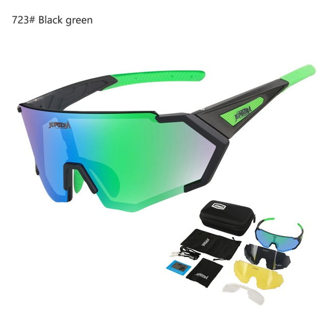 Unisex Polarized Cycling Sport Sunglasses + 5 Different Type Lenses