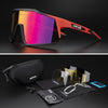 Unisex Windproof Cycling Polarized UV400 Sports Sunglasses, Outdoor Photochromic Eyewear