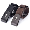 Unisex Buckle-Free Woven Fabric Stretch Belts