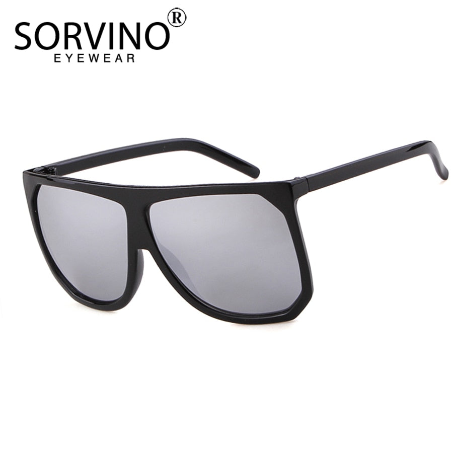 Retro Square Oversized Designer Sunglasses