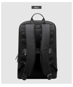 Unisex Thin Slim Laptop Backpack Men Office Work Business Bag