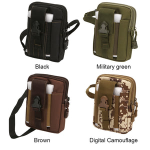 Unisex Military Small Multifunctional Shoulder Phone Pocket Belt Waist Bag