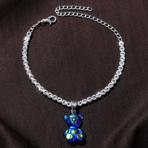 Women's Boho Teddy Bear Anklets