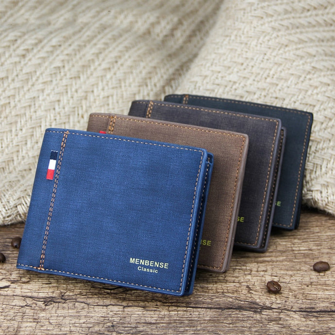 Men's Short Multi-Functional Wallets