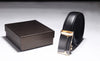 Men's Genuine Leather Belts with Automatic Buckles