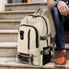 Men's Large Capacity Canvas Rucksacks