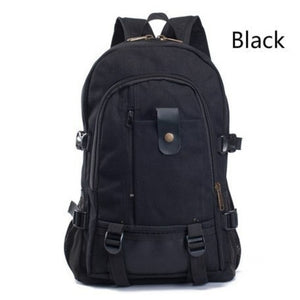 Men's Large Capacity Canvas Rucksacks