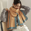 Women Cashmere Pashmina Shawl Lady Wrap Scarves Knitted Female Foulard Blanket