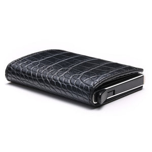 Unisex Business Aluminum RFID Blocking Wallets