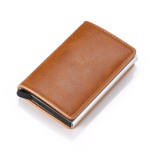 Unisex Business Aluminum RFID Blocking Wallets