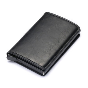 Unisex Business Aluminum RFID Blocking Wallets