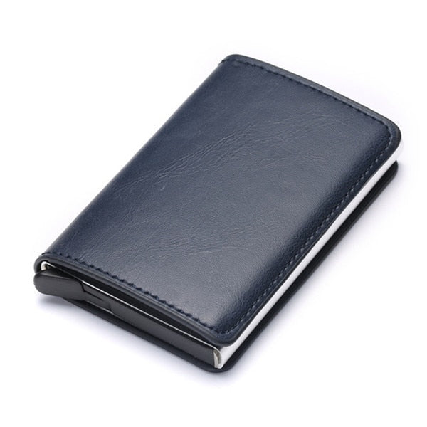 Unisex Business Aluminum RFID Blocking Wallets