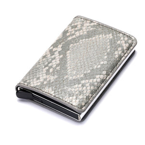 Unisex Business Aluminum RFID Blocking Wallets