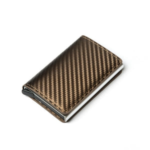 Unisex Business Aluminum RFID Blocking Wallets