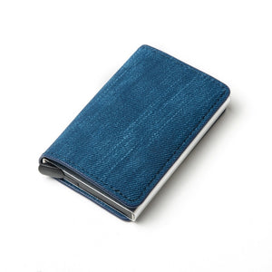 Unisex Business Aluminum RFID Blocking Wallets