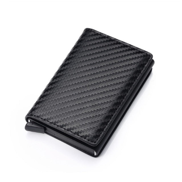 Unisex Business Aluminum RFID Blocking Wallets