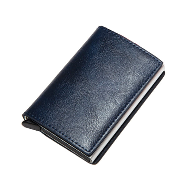 Unisex Business Aluminum RFID Blocking Wallets