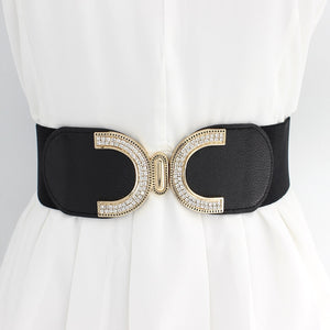 Women's Elastic Waistband Belts