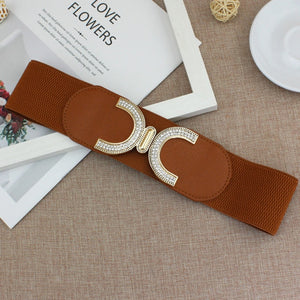 Women's Elastic Waistband Belts