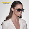 Unisex UV400 Fashion Classic Mach Six Gradient Sunglasses Cool Square Business Shades Vintage Glasses