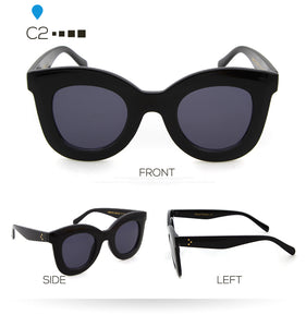 Women Classic Retro Oversized Cat Eye Sunglasses Luxury Brand Designer Eyewear