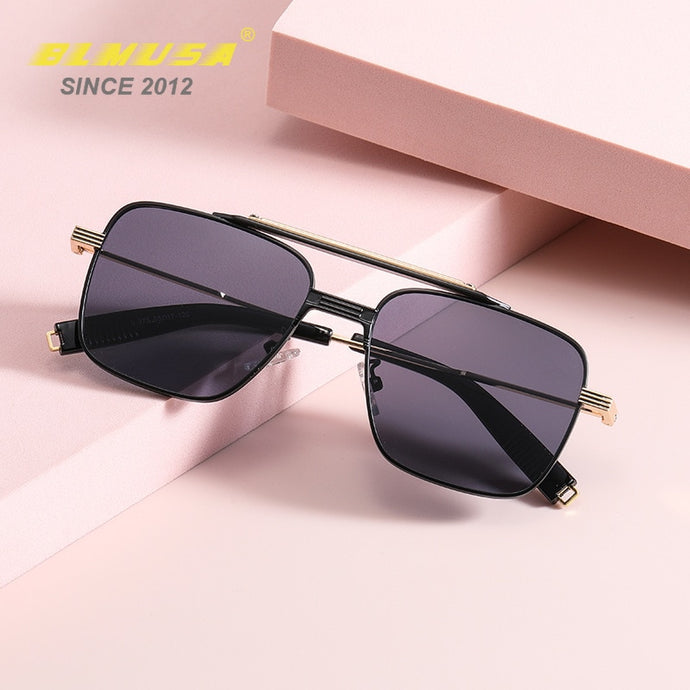 Unisex UV400 Fashion Brand Designer Luxury Square Sunglasses Car Driving Eyewear