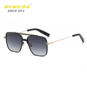 Unisexe UV400 Fashion Brand Designer Lunettes de soleil carrées de luxe Lunettes de conduite automobile