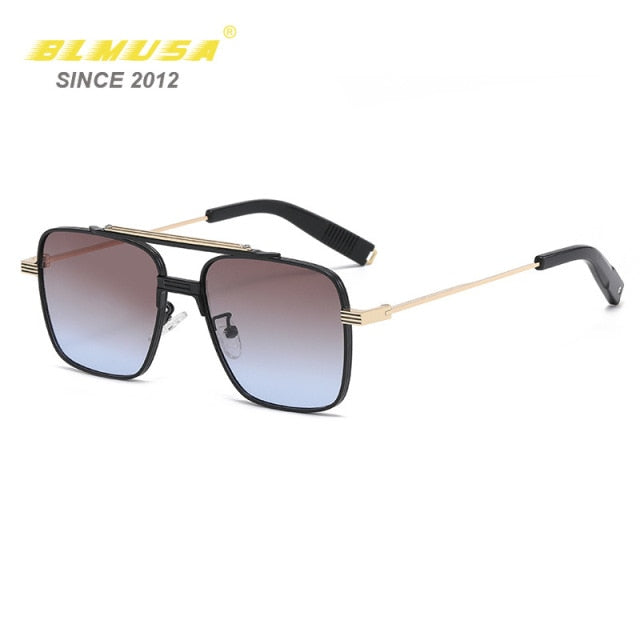 Unisexe UV400 Fashion Brand Designer Lunettes de soleil carrées de luxe Lunettes de conduite automobile