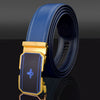 Men's Luxury Genuine Leather Belts with Automatic Buckles