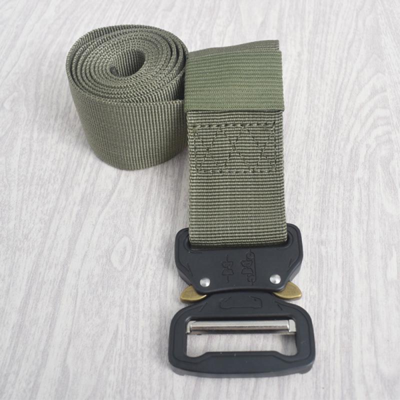 Ceinture de Combat militaire tactique en Nylon unisexe voyage ceintures de taille multi-fonctions magnétiques à dégagement rapide