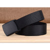 Ceinture tactique de voyage en plein air réglable militaire unisexe avec boucle en plastique pour pantalon