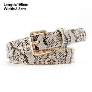 Animal Print Waist Belts