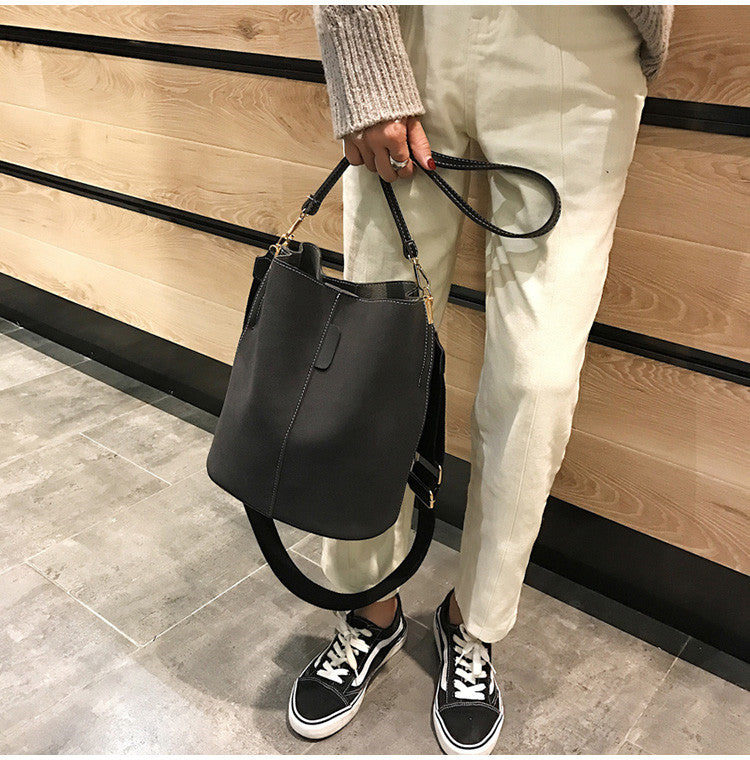 Seau pour femmes Design de marque en cuir PU luxe sac à bandoulière unique grande capacité sac à main à bandoulière