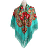 Women's Large Printed Square Shawls